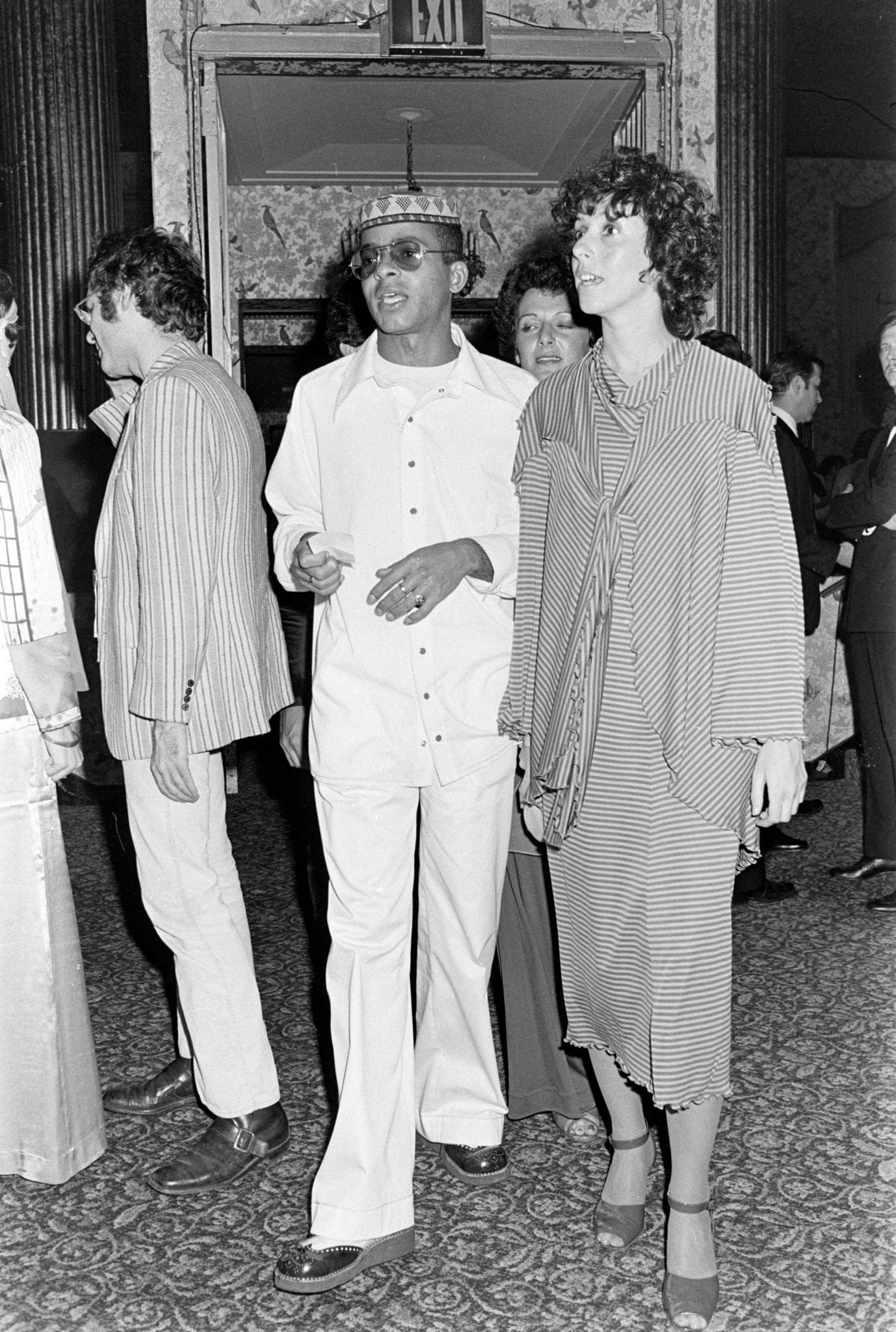 Guests Gather At A Reception At The Waldorf-Astoria Hotel, 1974
