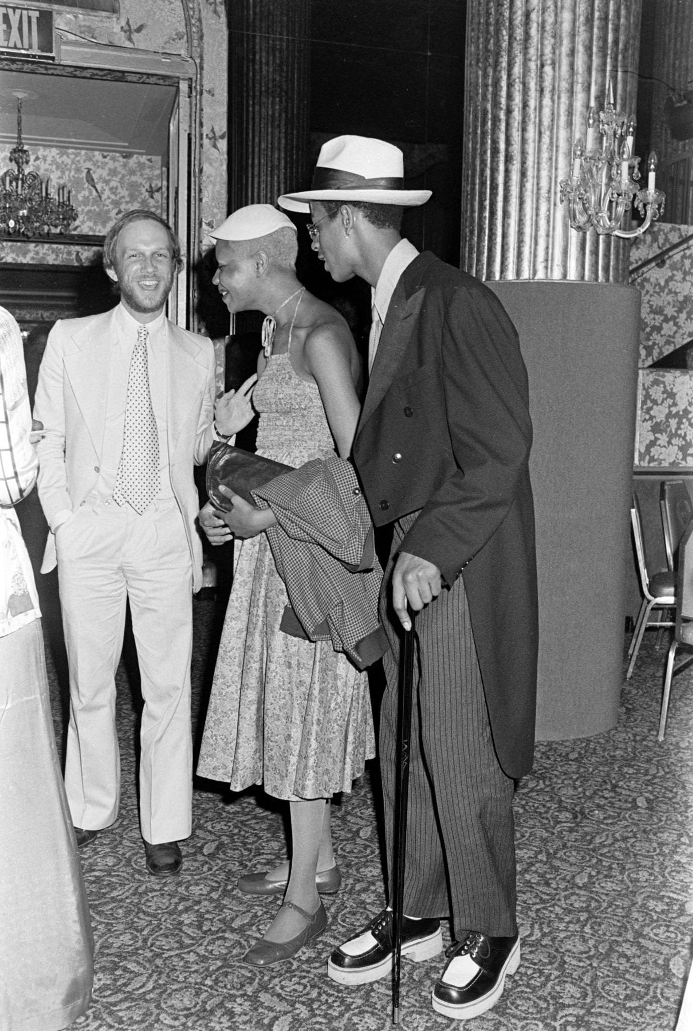 Guests Attend A Reception At The Waldorf-Astoria Hotel, 1974