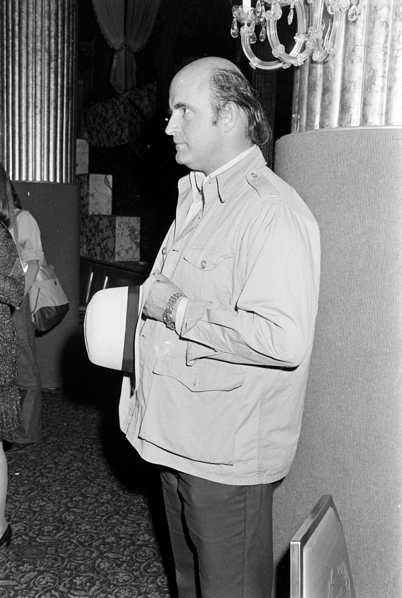 Peter Boyle Attends A Reception At The Waldorf-Astoria Hotel In Nyc, 1974