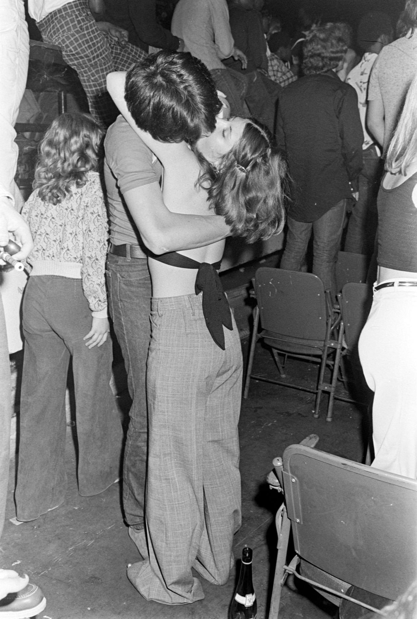 Fans Cheer On Sly Stone During His Madison Square Garden Concert, 1974