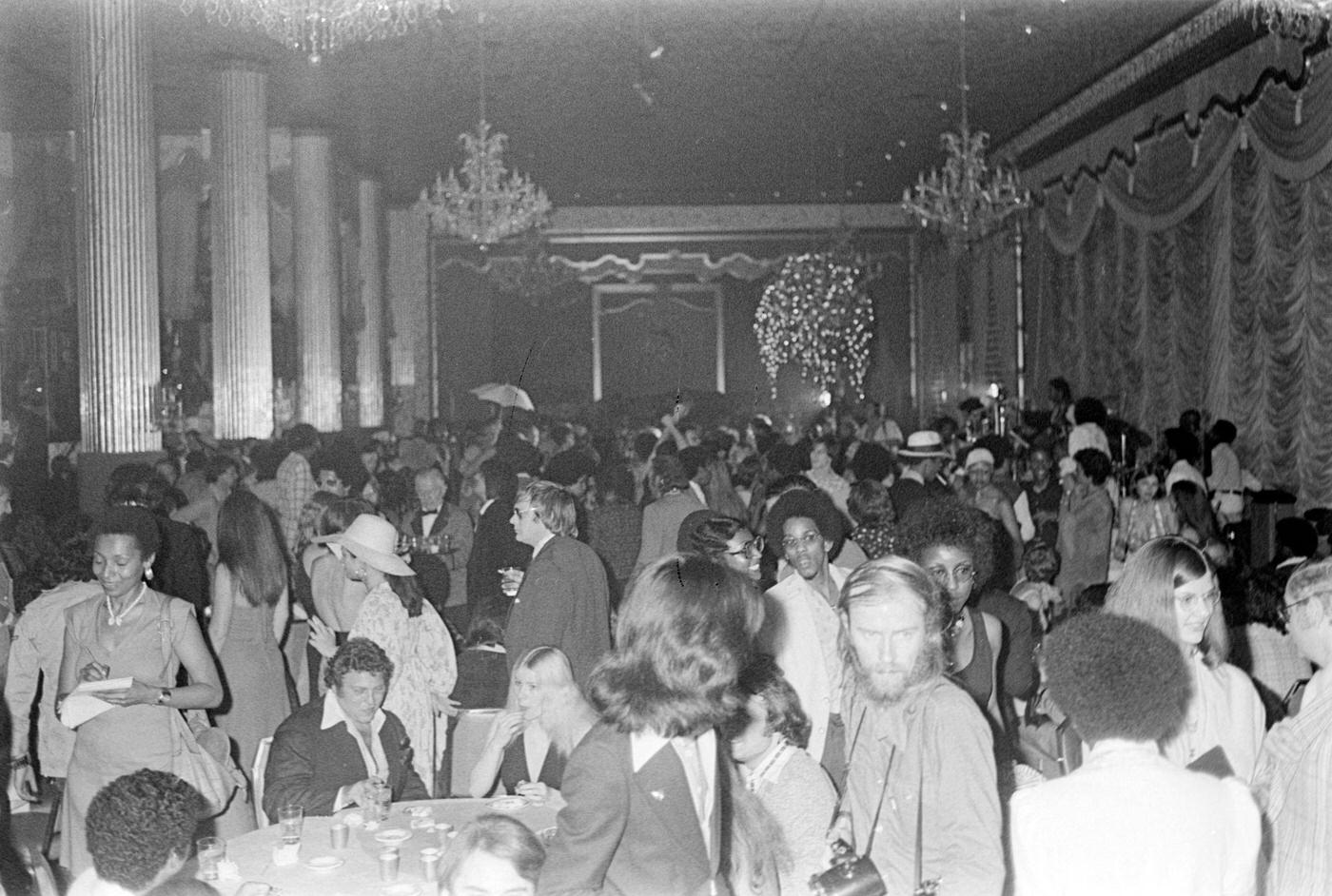Guests At Reception, Waldorf-Astoria Hotel, 1974