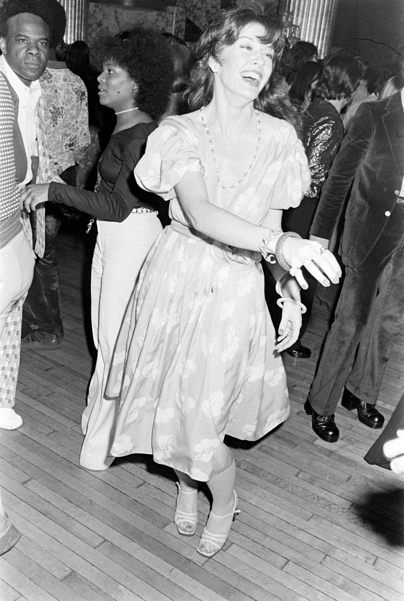 Guests Dancing At Reception, Waldorf-Astoria Hotel, Nyc, 1974