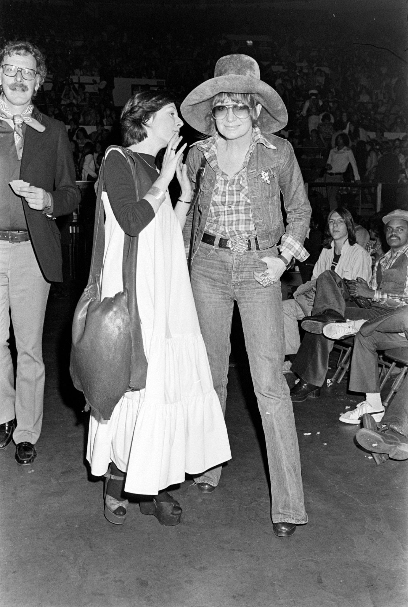 A Crowd Of Excited Fans, 1974