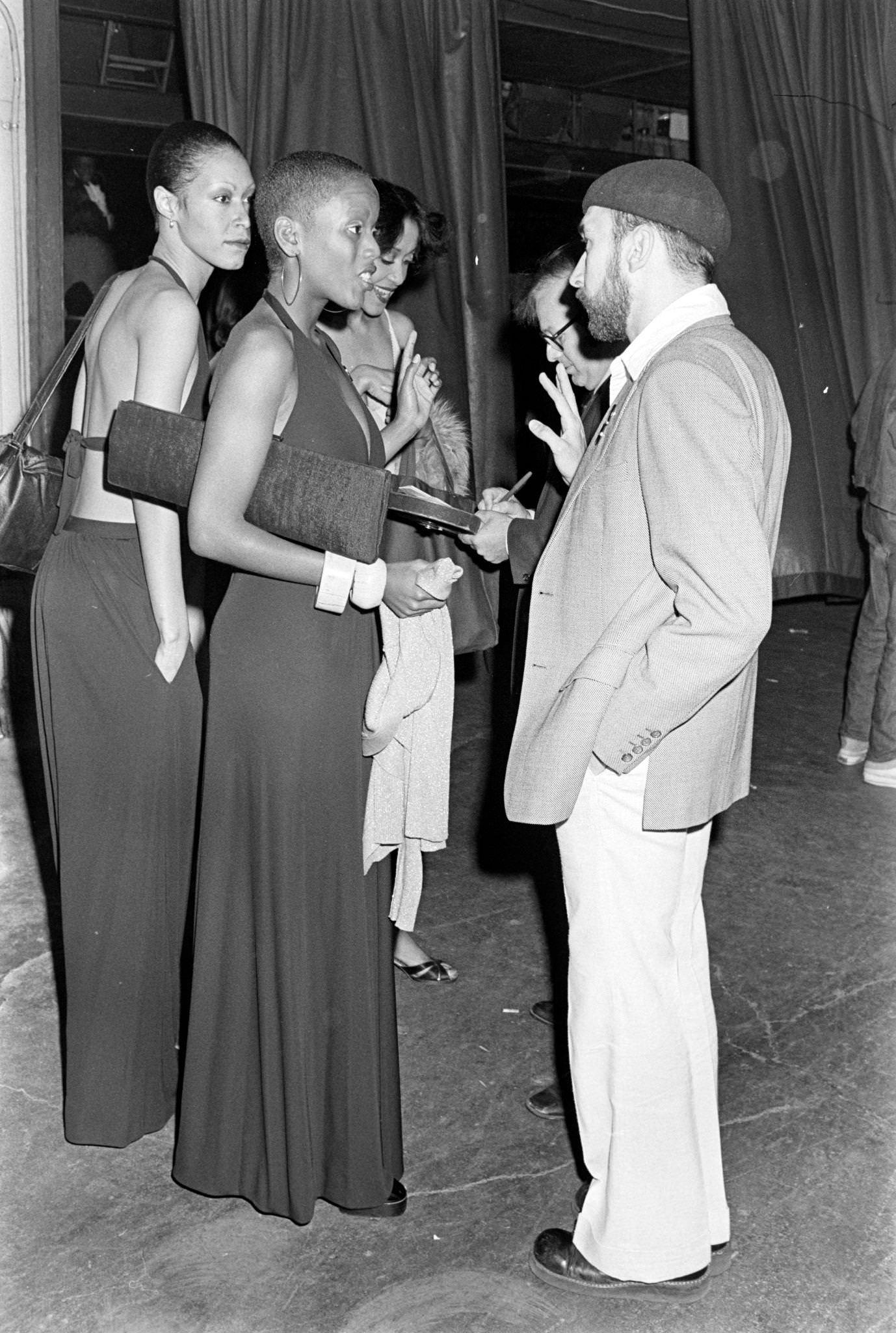 Doris Smith And George Paul Rosell Join The Crowd, 1974