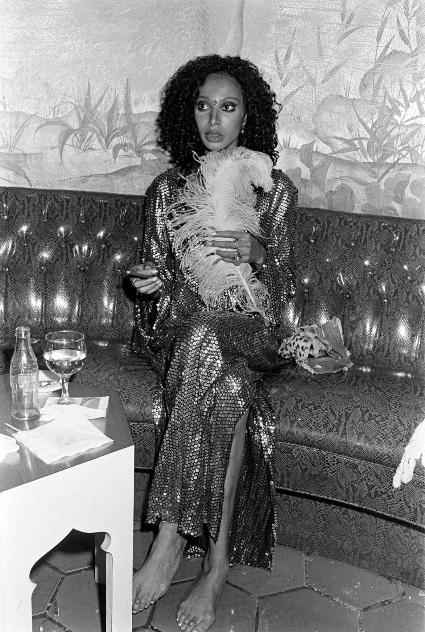 Guest At Reception, Waldorf-Astoria Hotel, 1974.