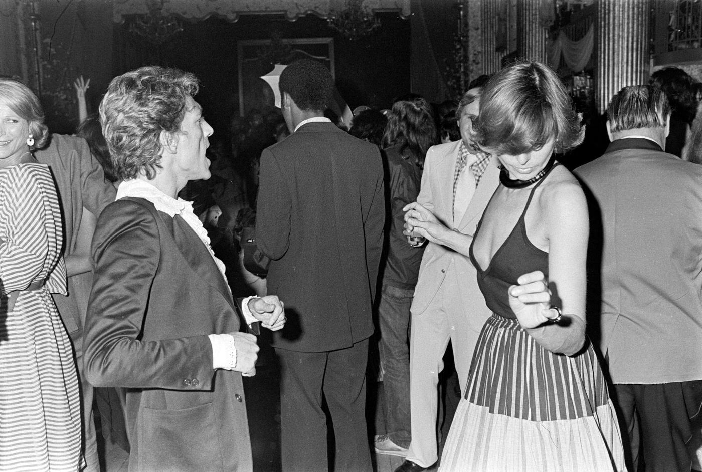 Nan Kemper And Giorgio Di Sant' Angelo Dance At A Reception, 1974