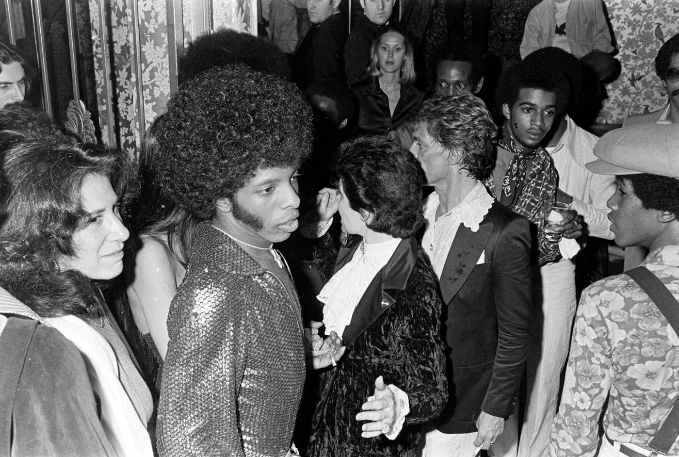 Sly Stone Joins The Reception After His Wedding, 1974