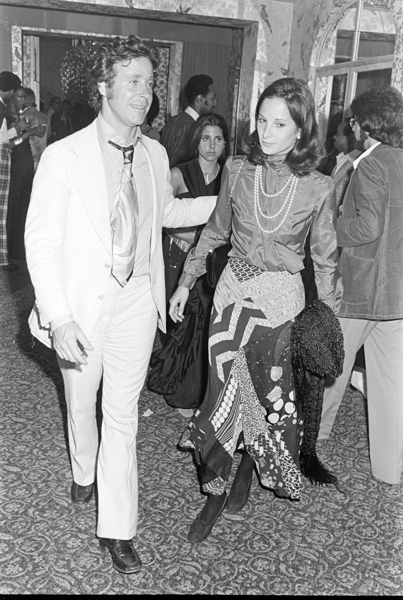 Amanda Burden Joins The Reception, 1974