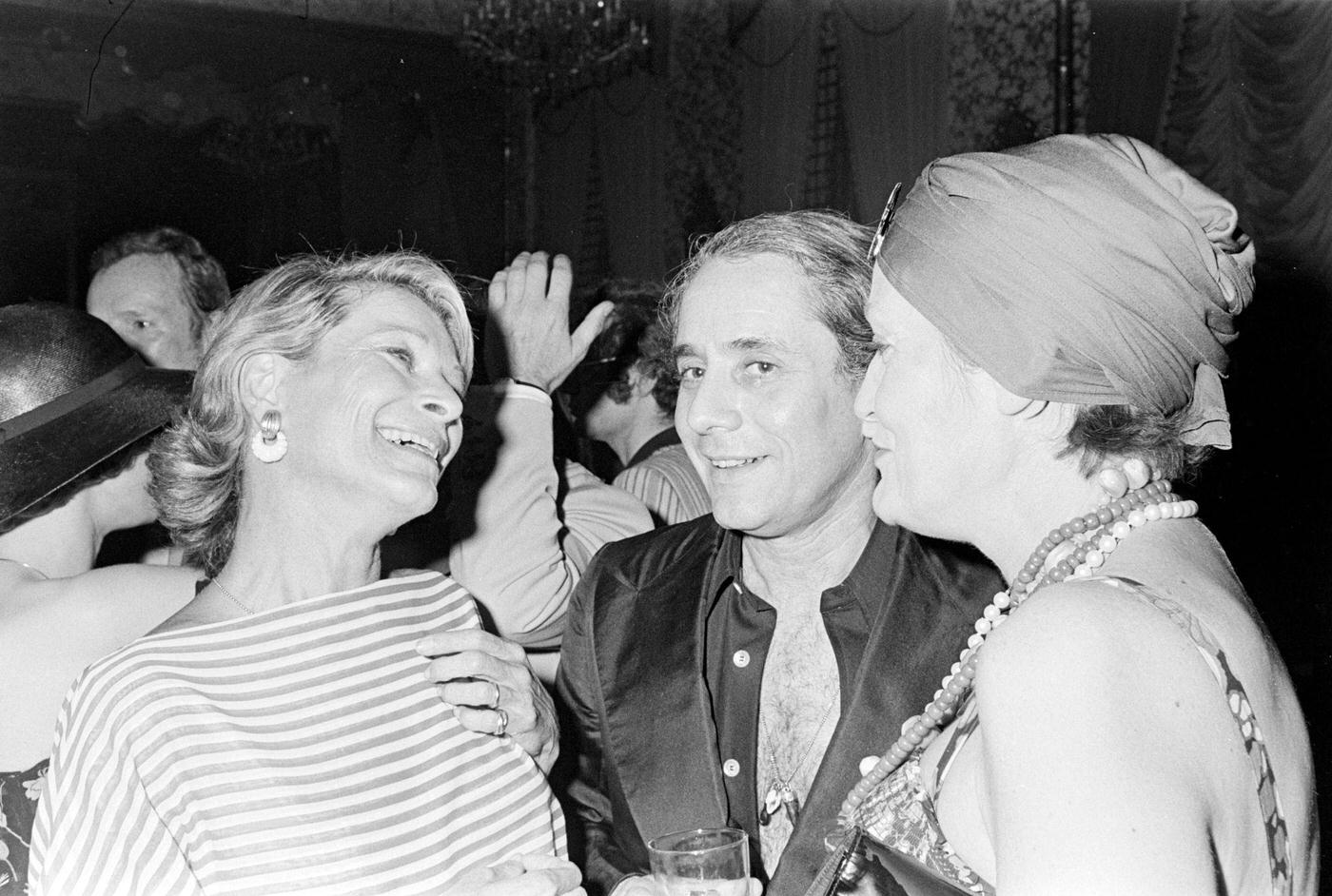 Nan Kemper And Maxime De La Falaise, 1974