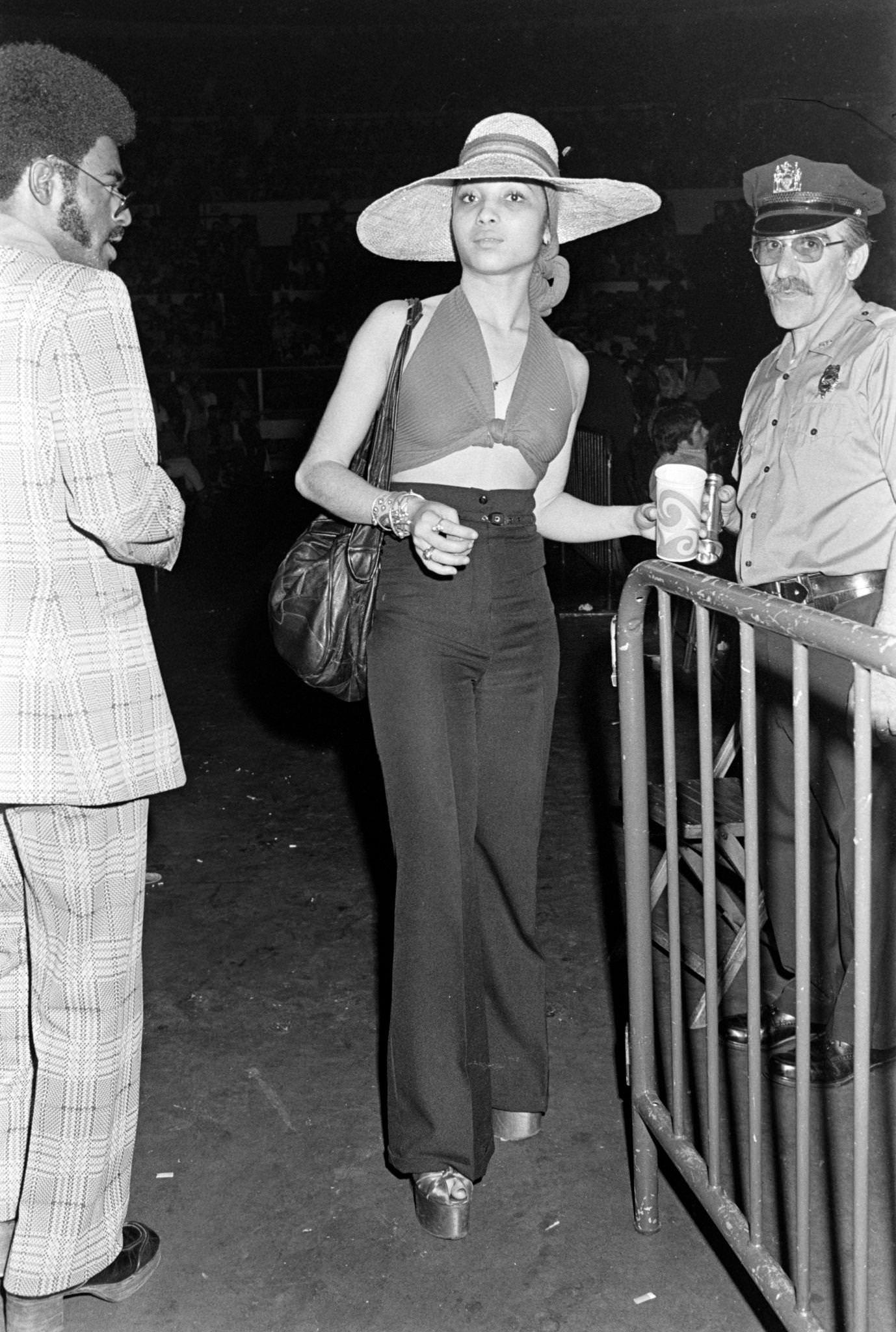 Fans Attend Sly Stone'S Madison Square Garden Concert And Wedding, 1974