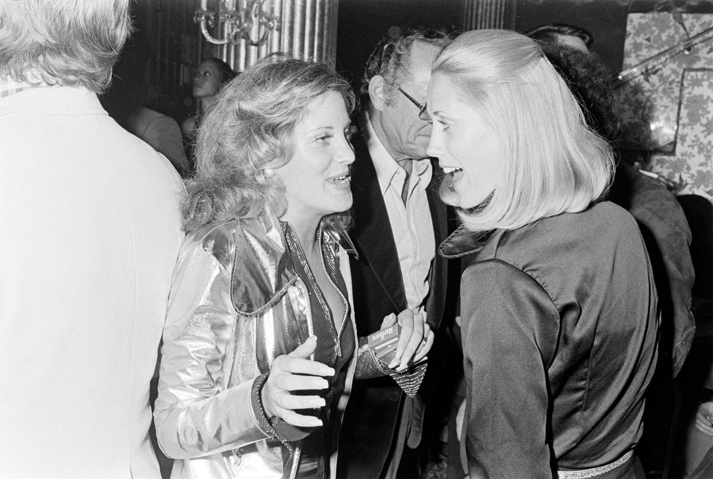 Lorna Luft Attends A Reception At The Waldorf-Astoria Hotel In Nyc, 1974
