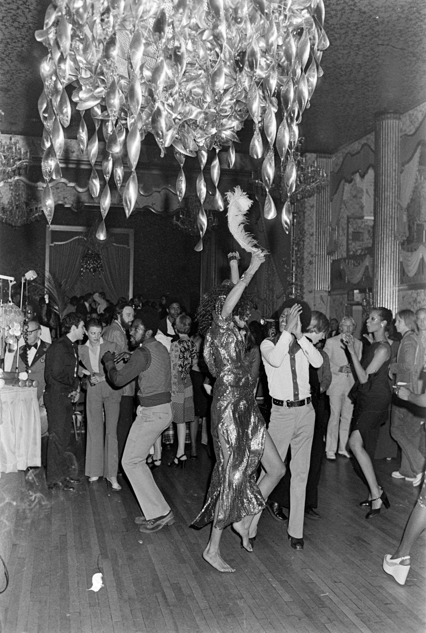 Guests Dance At A Reception At The Waldorf-Astoria Hotel, 1974