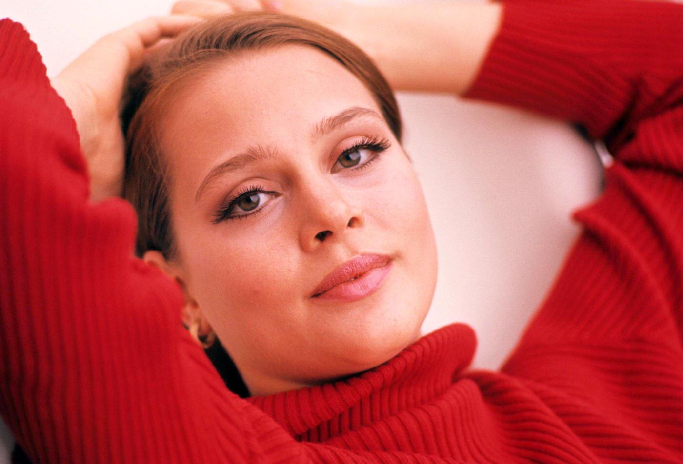 Leigh Taylor-Young Poses For A Portrait In Los Angeles, 1968.