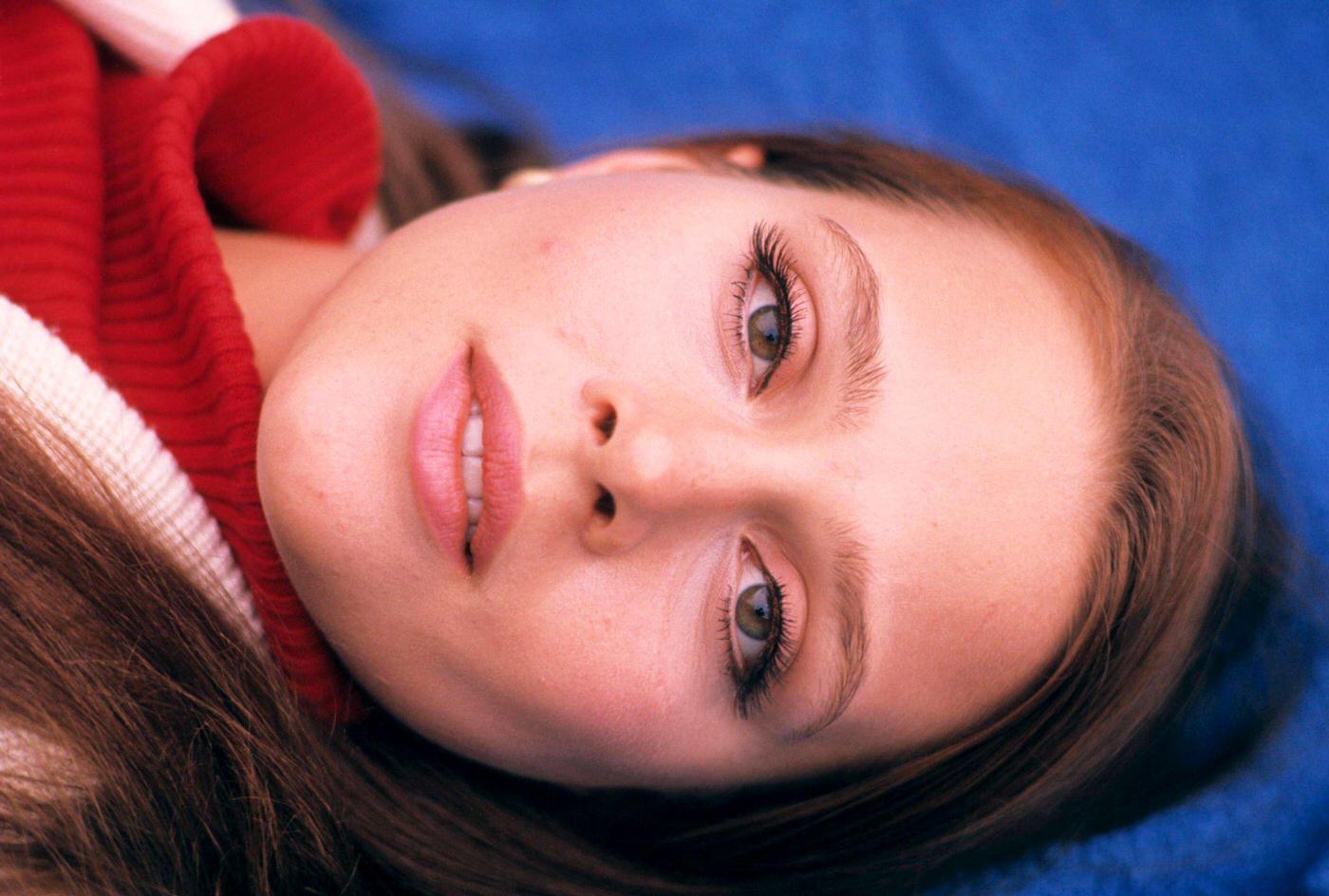 Leigh Taylor-Young Poses For A Portrait In Los Angeles, 1968.