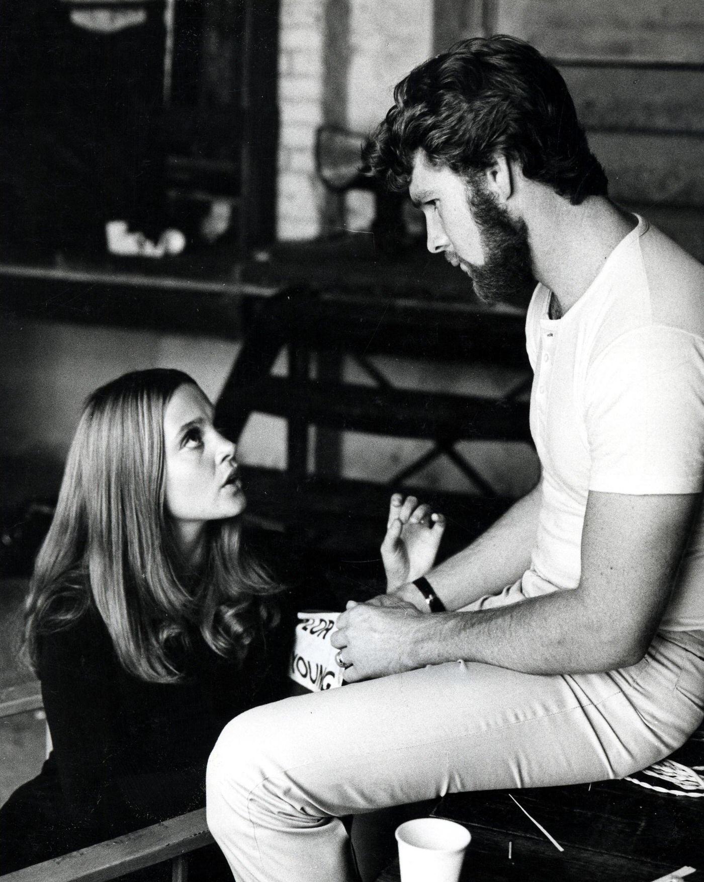 Leigh Taylor-Young And Ryan O'Neal During &Amp;Quot;Buttercup Chain&Amp;Quot; In London.