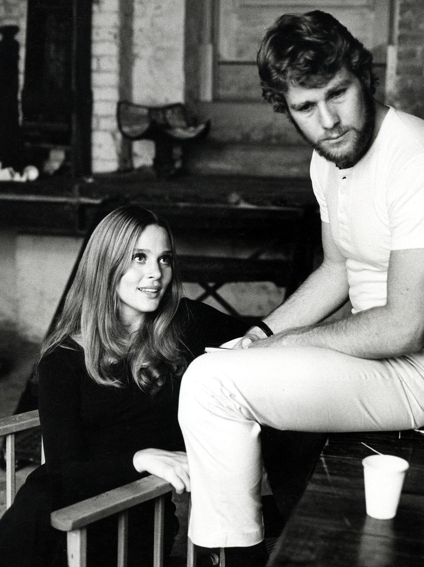Leigh Taylor-Young And Ryan O'Neal During &Amp;Quot;Buttercup Chain&Amp;Quot; In London.