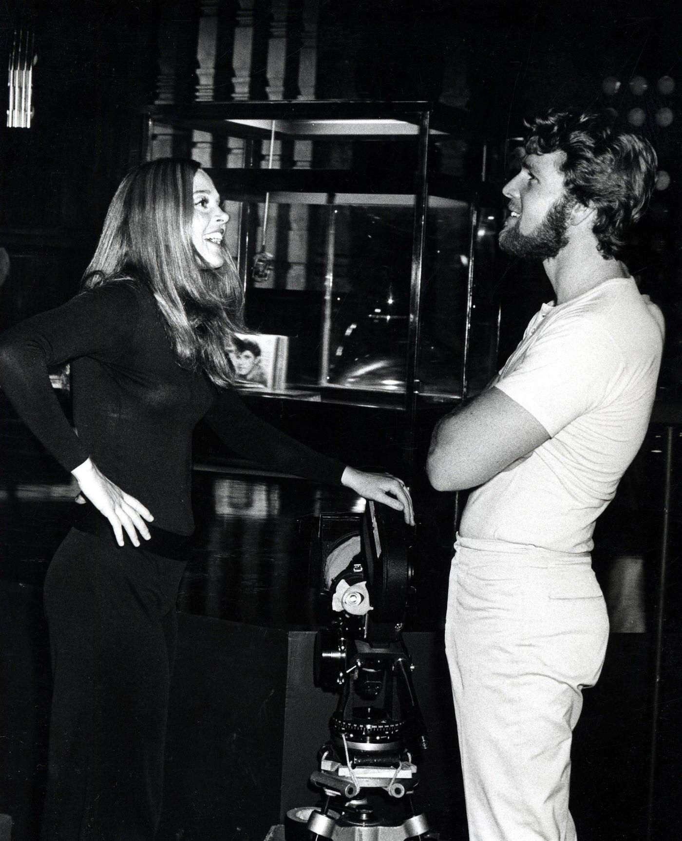Leigh Taylor-Young And Ryan O'Neal During &Amp;Quot;Buttercup Chain&Amp;Quot; In London.