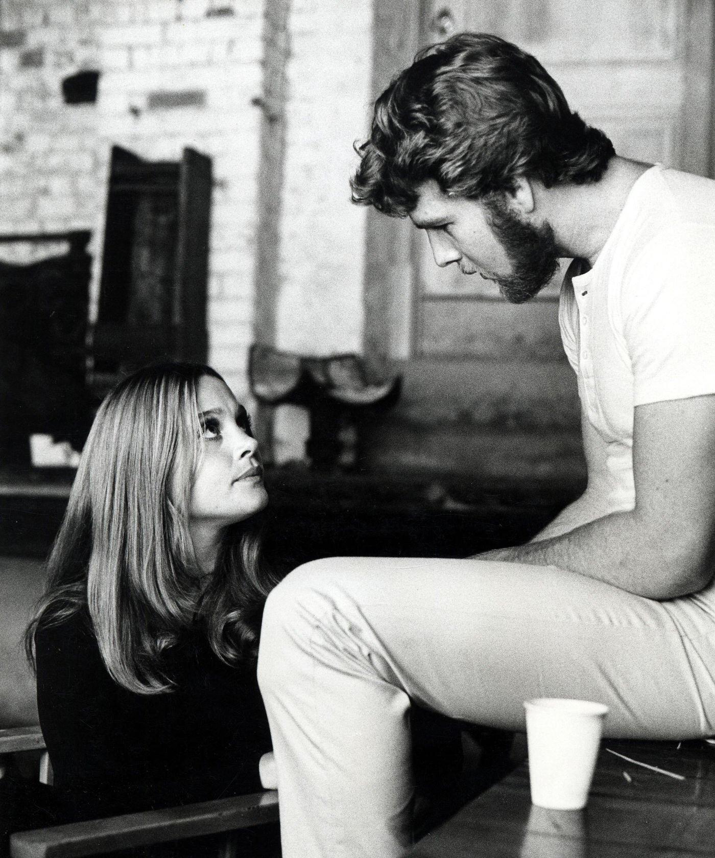 Leigh Taylor-Young And Ryan O'Neal During &Amp;Quot;Buttercup Chain&Amp;Quot; In London.