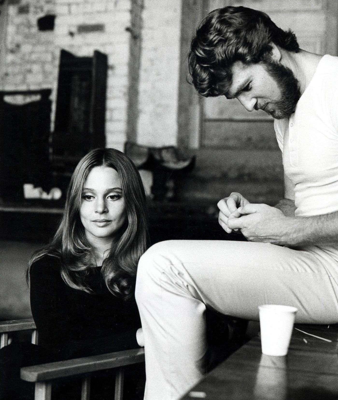 Leigh Taylor-Young And Ryan O'Neal During &Amp;Quot;Buttercup Chain&Amp;Quot; In London.