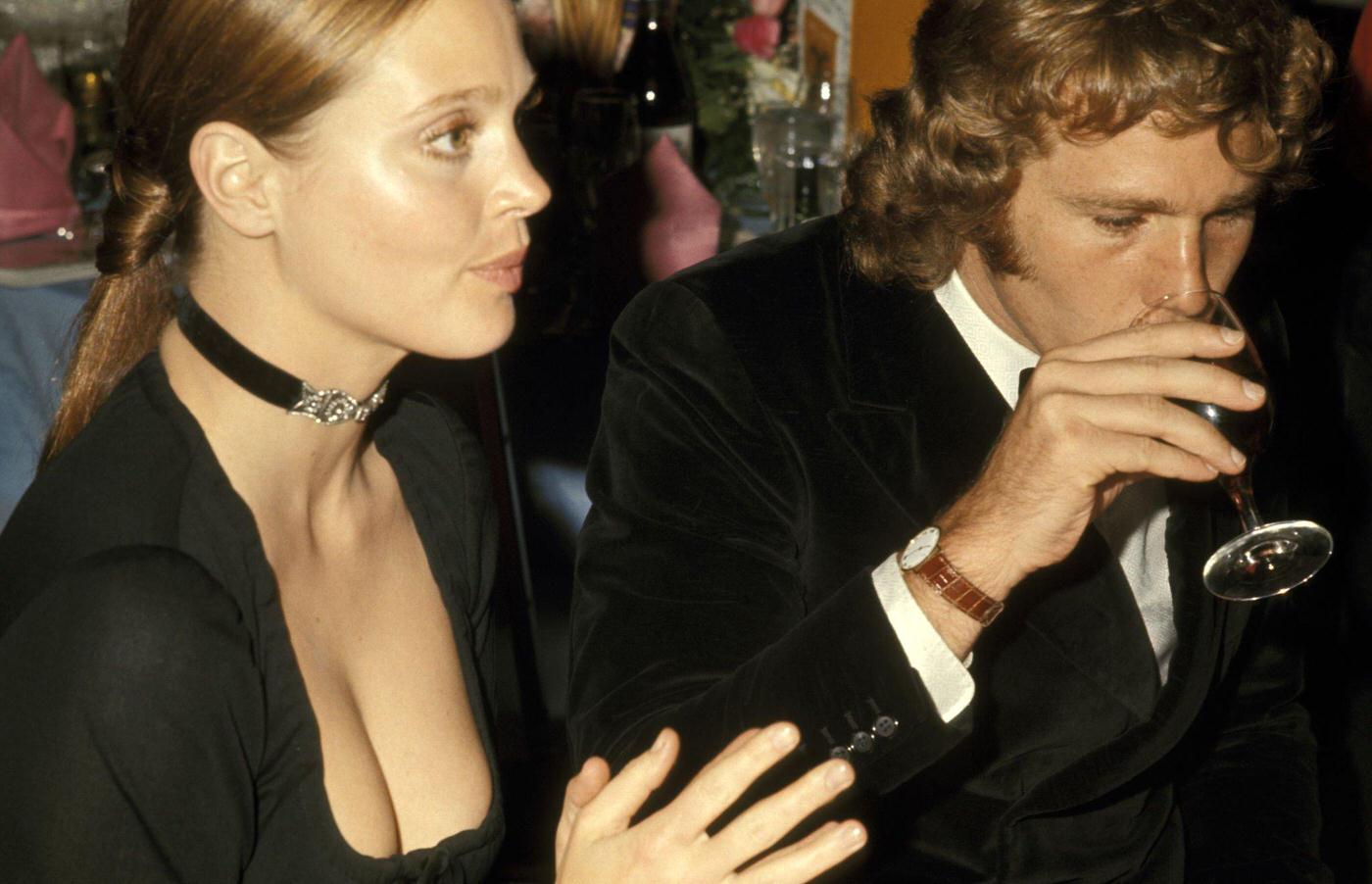 Ryan O'Neal And Leigh Taylor Young At The 43Rd Annual Academy Awards' Governor'S Ball, 1971.