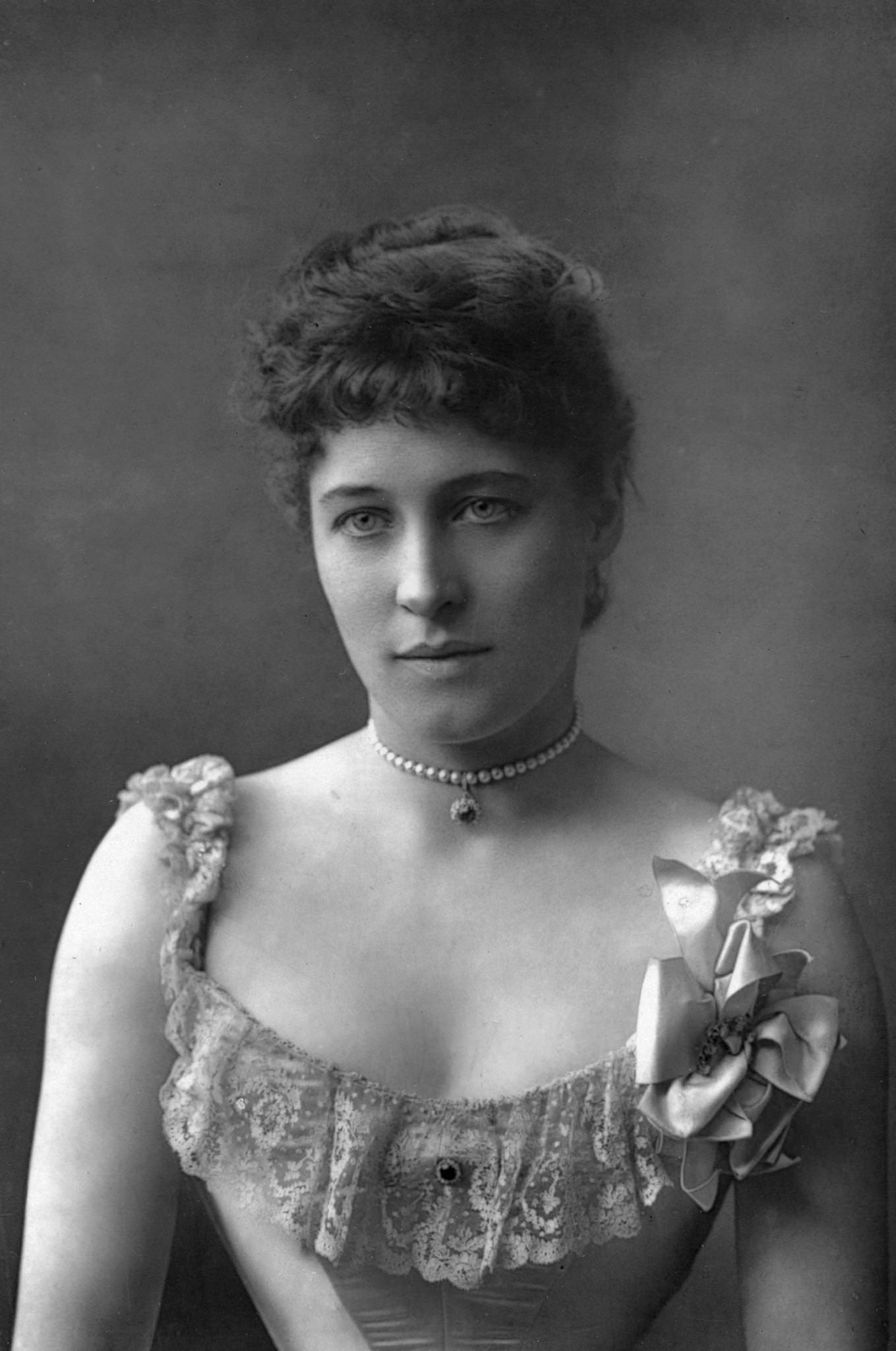 Lillie Langtry, The Prince Of Wales' Semi-Official Mistress, 1890.