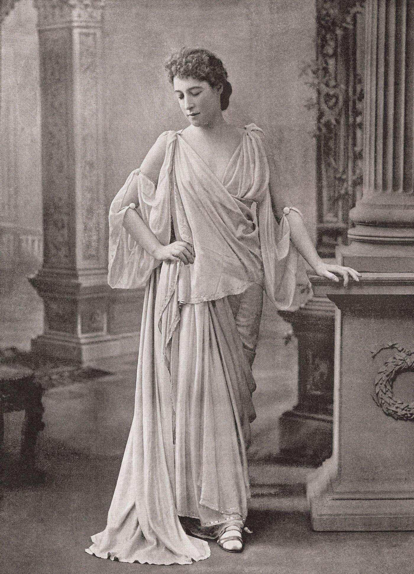 Lillie Langtry As Aphrodite, A Captivating Stage Presence, 1894.