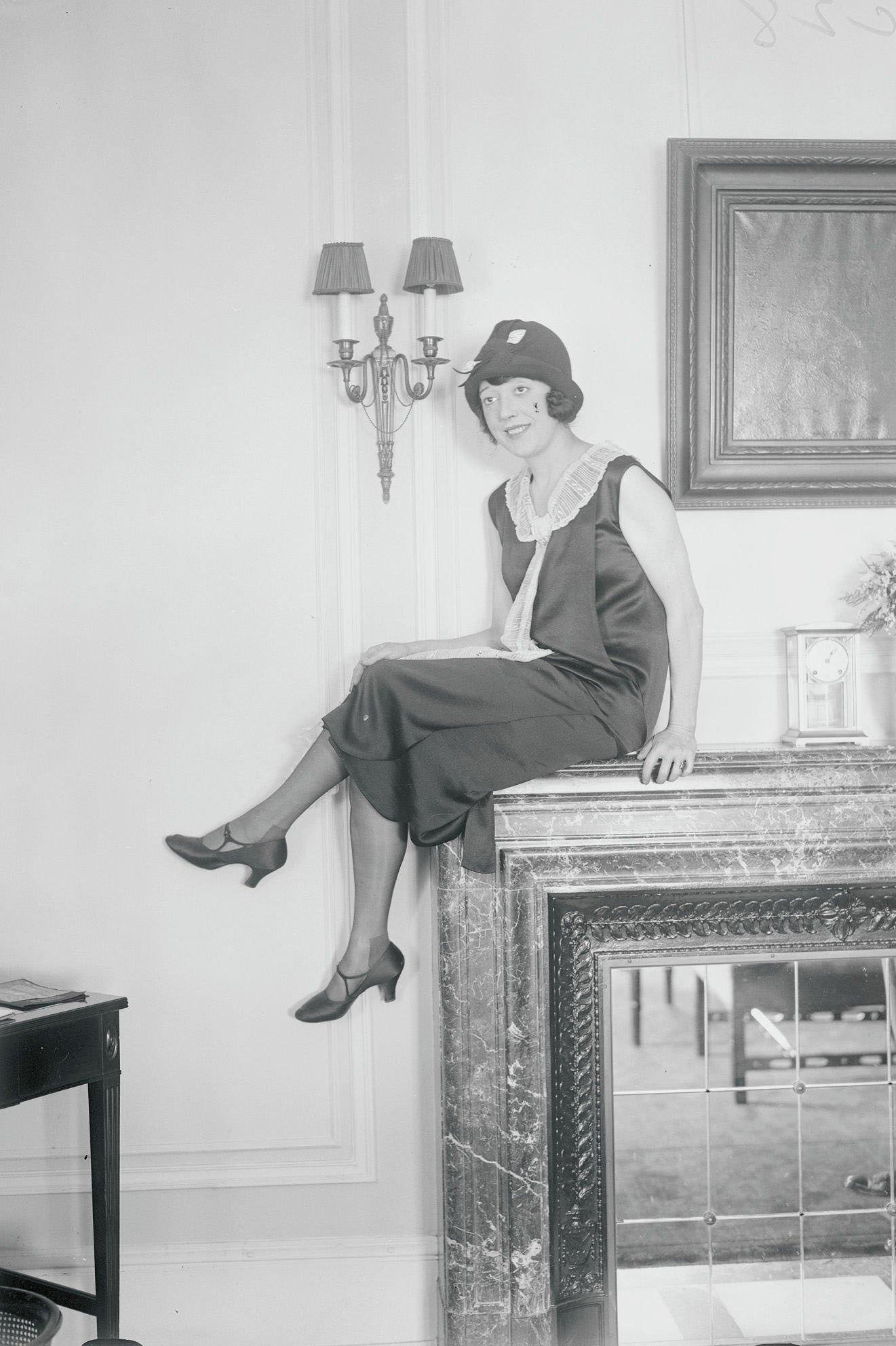 Mabel Normand In Her Suite At The Biltmore, New York, 1920S.