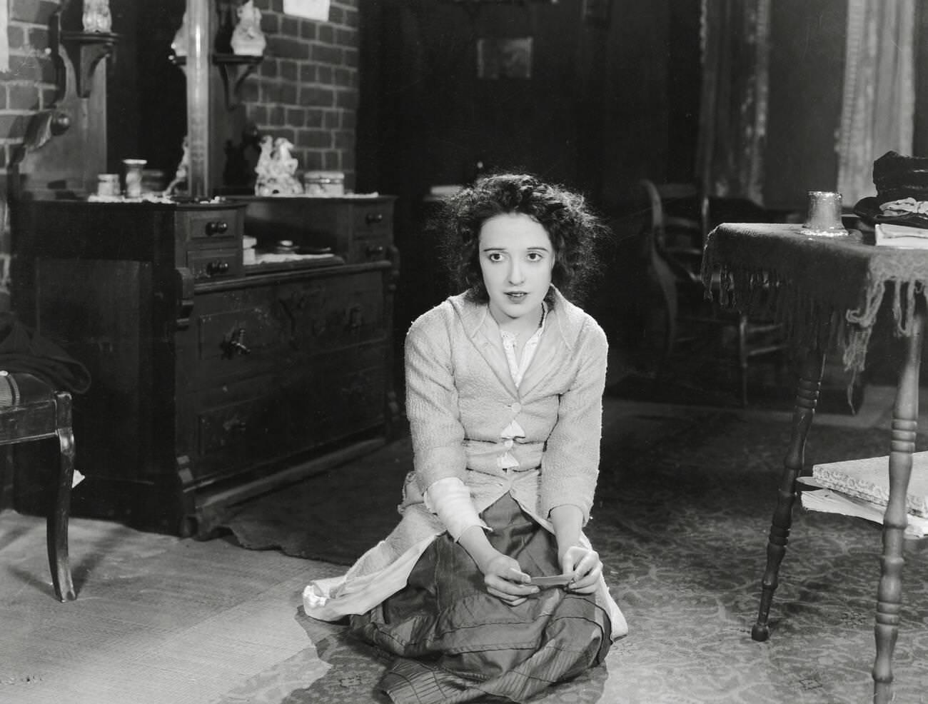 Mabel Normand In &Amp;Quot;What Happened To Rosa,&Amp;Quot; 1920.