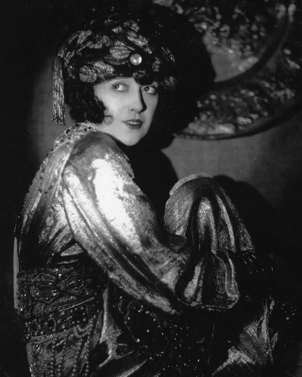 Mabel Normand (1895-1930), Us Film Actress.
