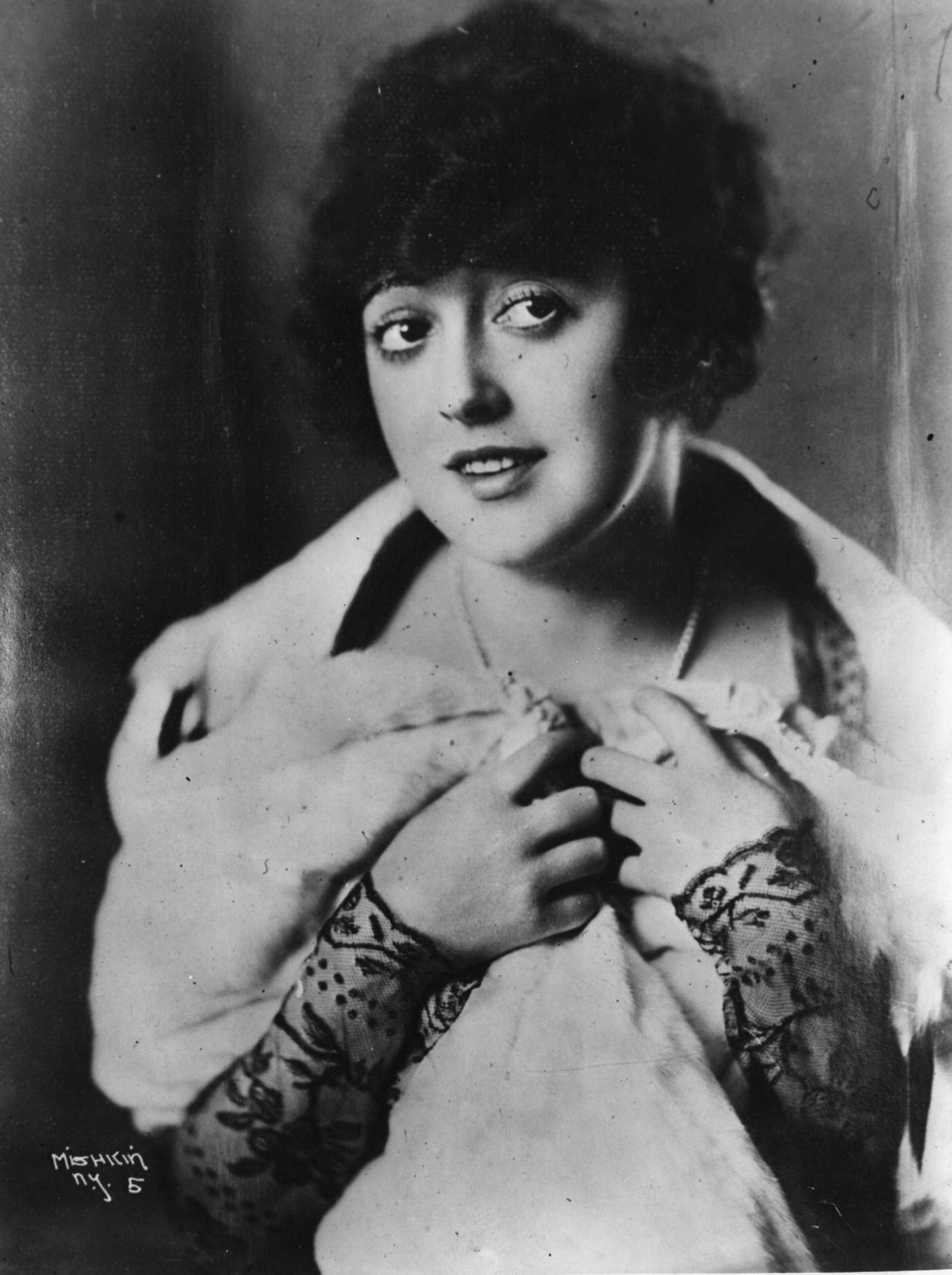 Mabel Normand, Hollywood Film Star And Actress.