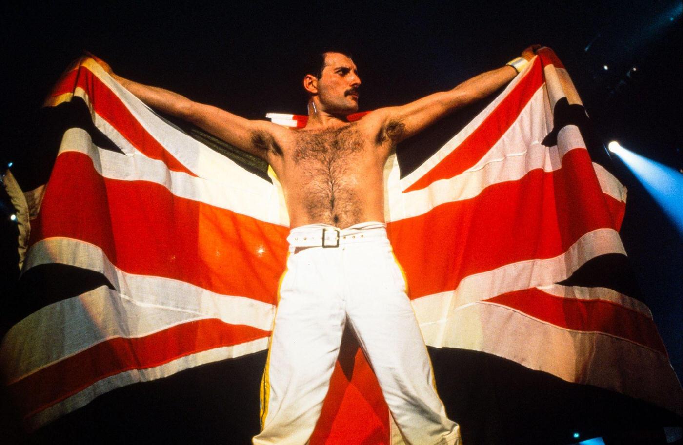 Queen Performing At Knebworth, 1986.