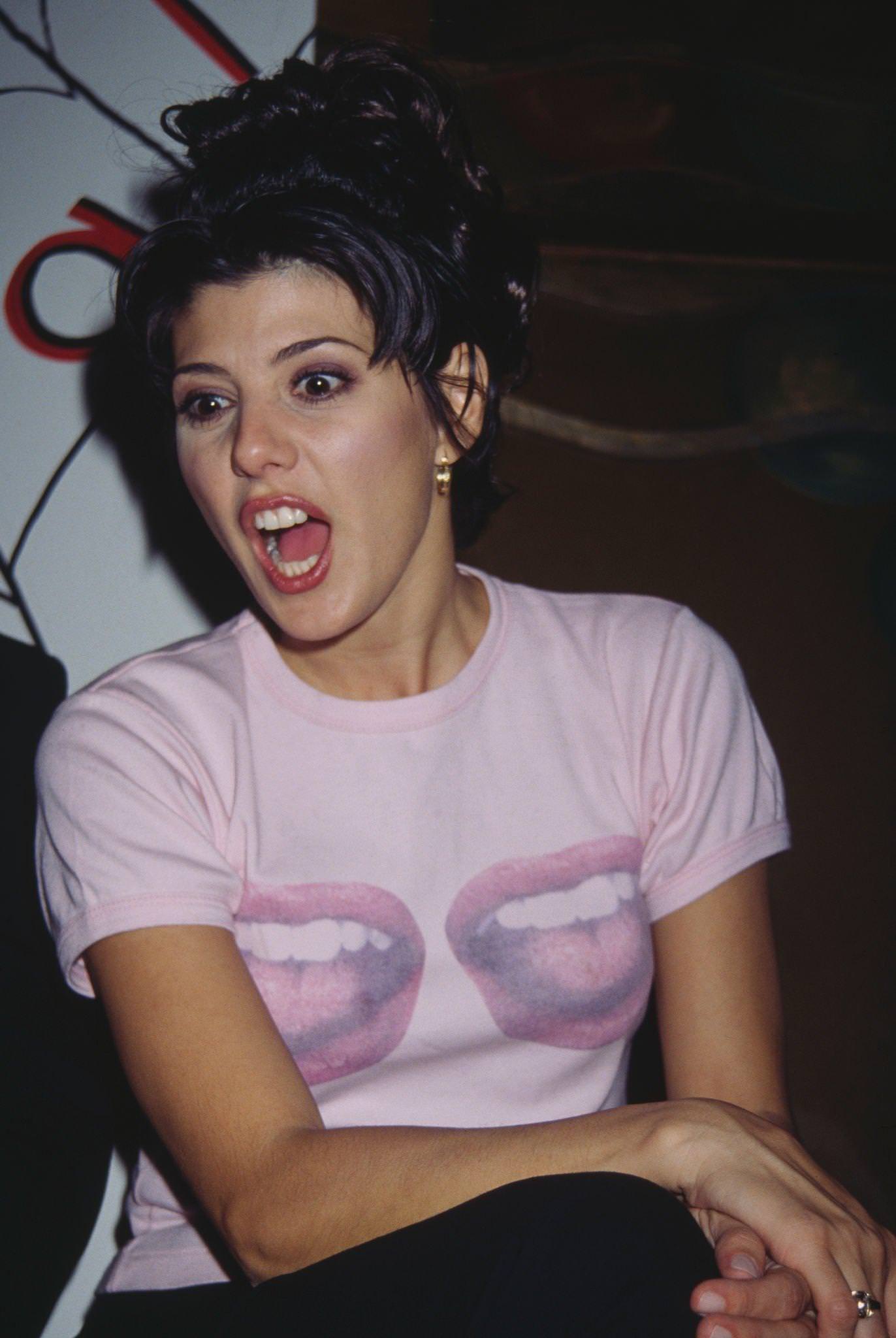Marisa Tomei Attends The Dada Ball, Usa, 1994.