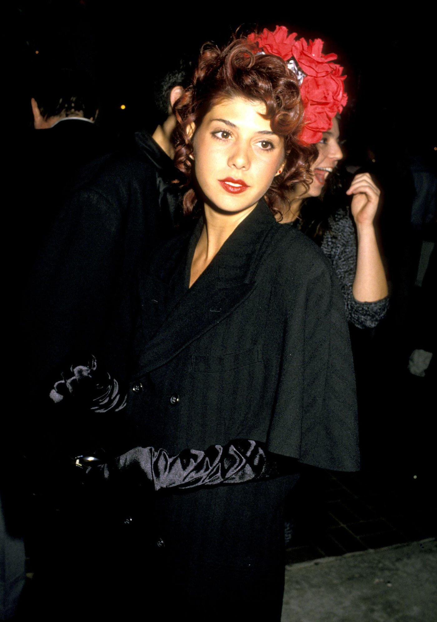 Marisa Tomei During After Party For The 14Th Annual People'S Choice Awards At Chasen'S Restaurant In Beverly Hills, California, 1992.