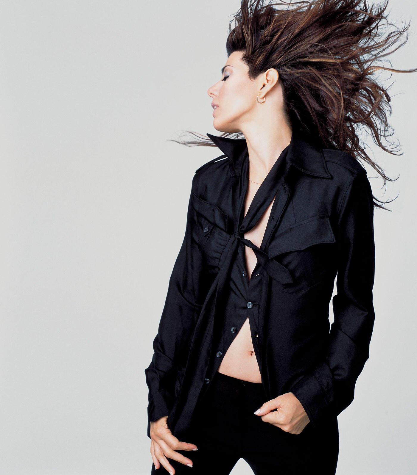 Actress Marisa Tomei Is Photographed For Gotham Magazine, 2002.