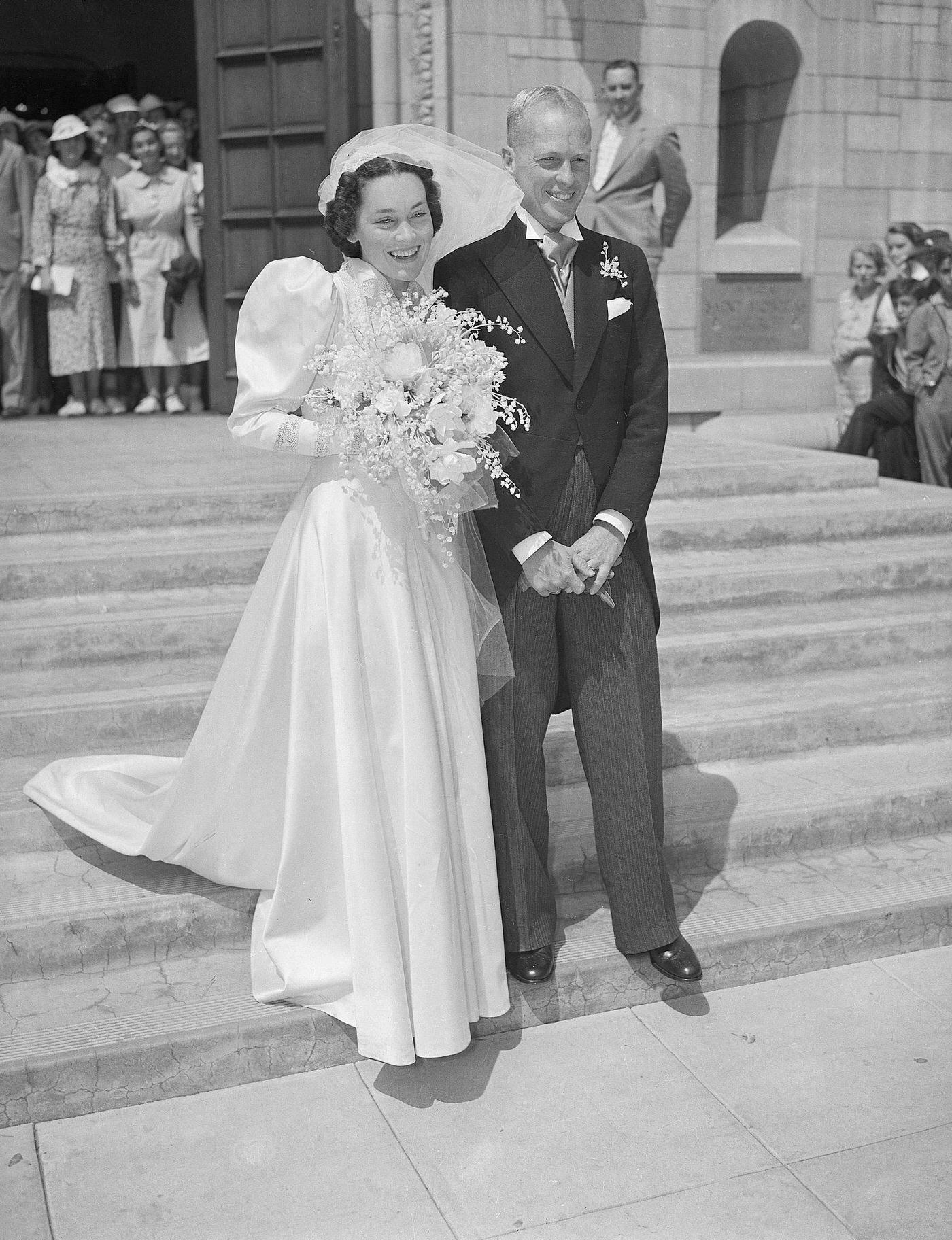 Maureen O'Sullivan And John Farrow'S Wedding, 1936