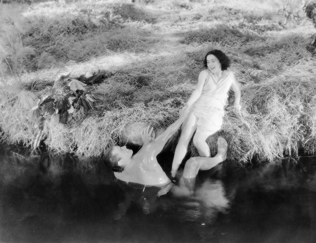 &Amp;Quot;Tarzan Ape Man&Amp;Quot; (1932), Usa: Johnny Weissmuller, Maureen O'Sullivan In A Film Based Upon Edgar Rice Burroughs' Works.