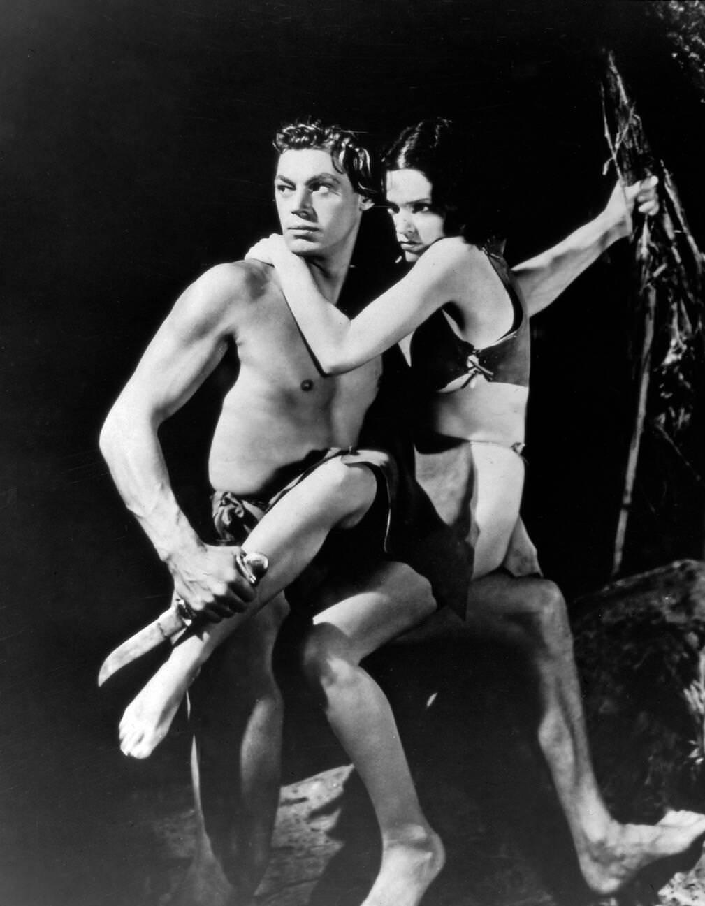 &Amp;Quot;Tarzan And His Mate,&Amp;Quot; Aka: &Amp;Quot;Tarzan'S Revenge&Amp;Quot; (1934), Directed By Cedric Gibbons: Johnny Weissmuller, Maureen O'Sullivan.