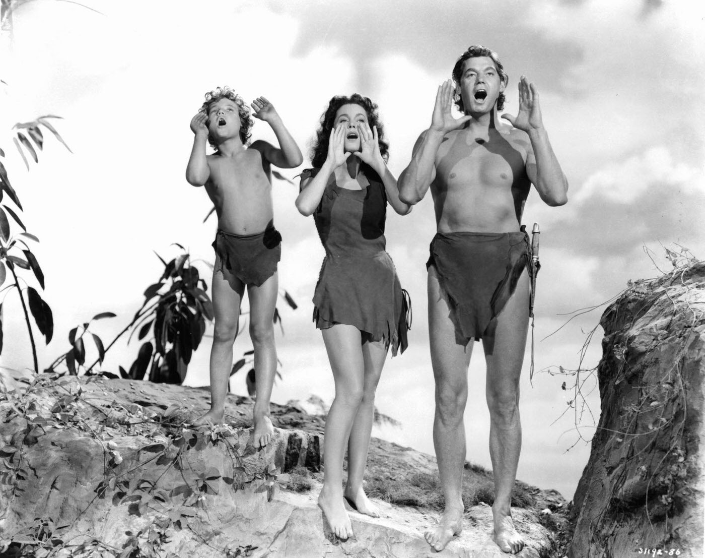 &Amp;Quot;Tarzan Finds A Son!,&Amp;Quot; 1939: Johnny Sheffield, Maureen O'Sullivan, And Johnny Weissmuller Make Their Call To The Wild.