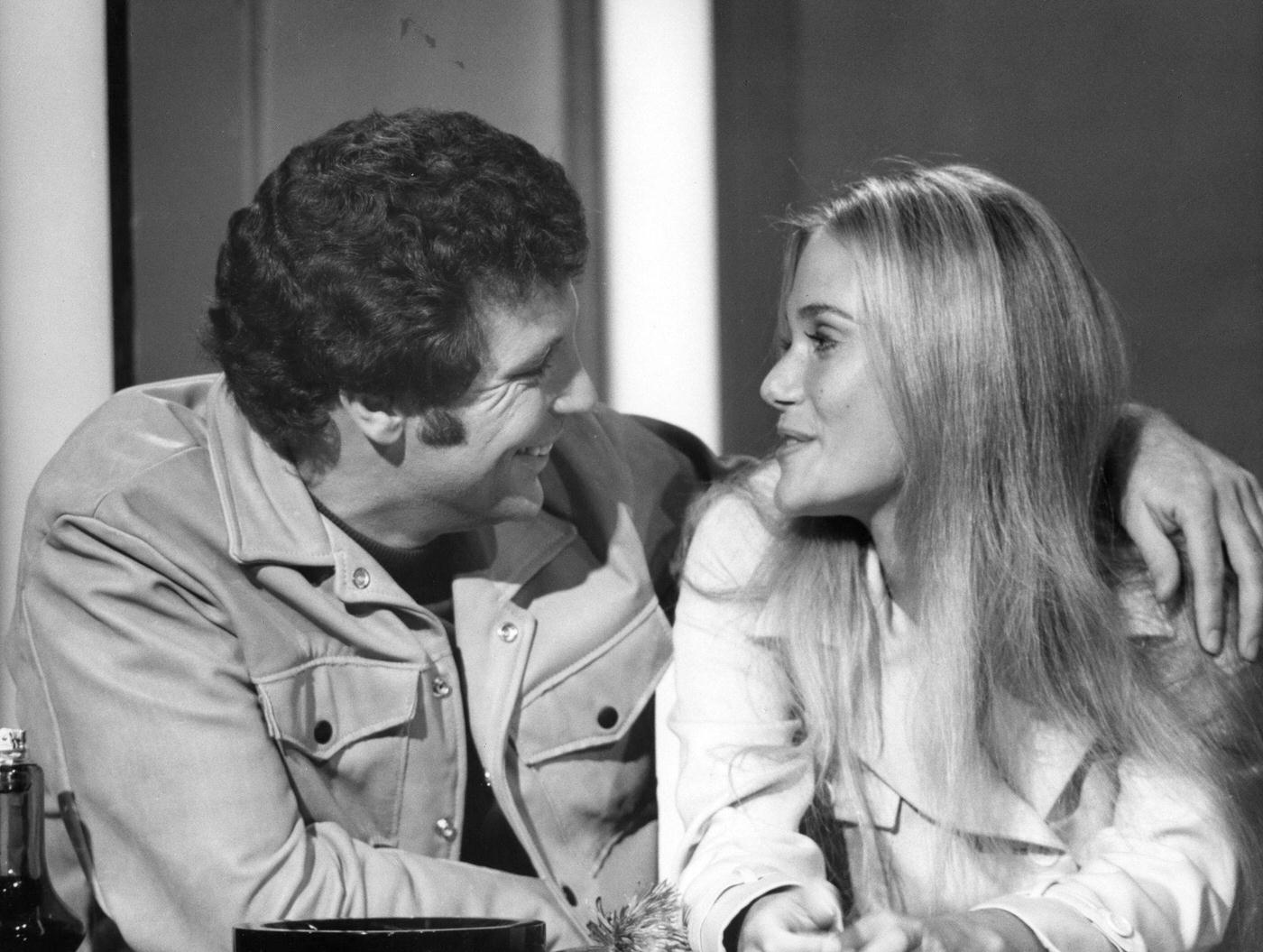 Peggy Lipton And Tom Jones On &Amp;Quot;This Is Tom Jones,&Amp;Quot; October 16, 1969.