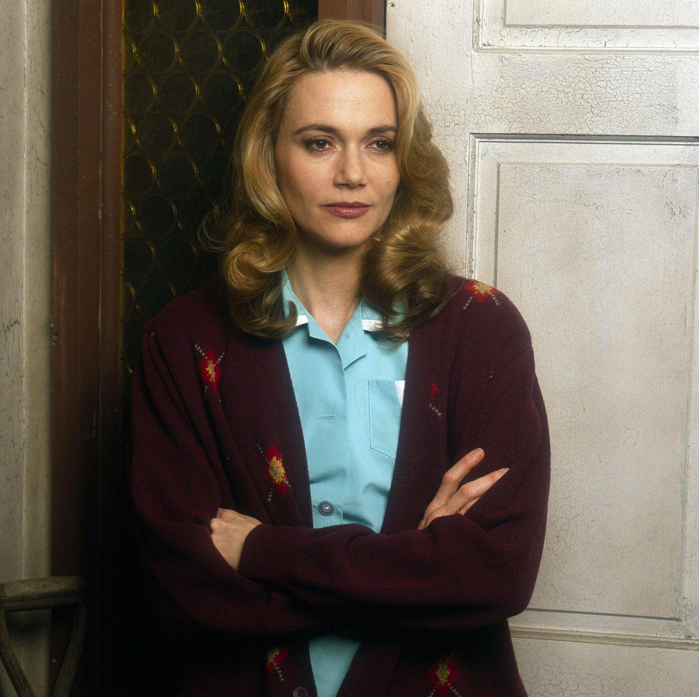 Peggy Lipton In &Amp;Quot;Twin Peaks&Amp;Quot; Tv Series, 1989.