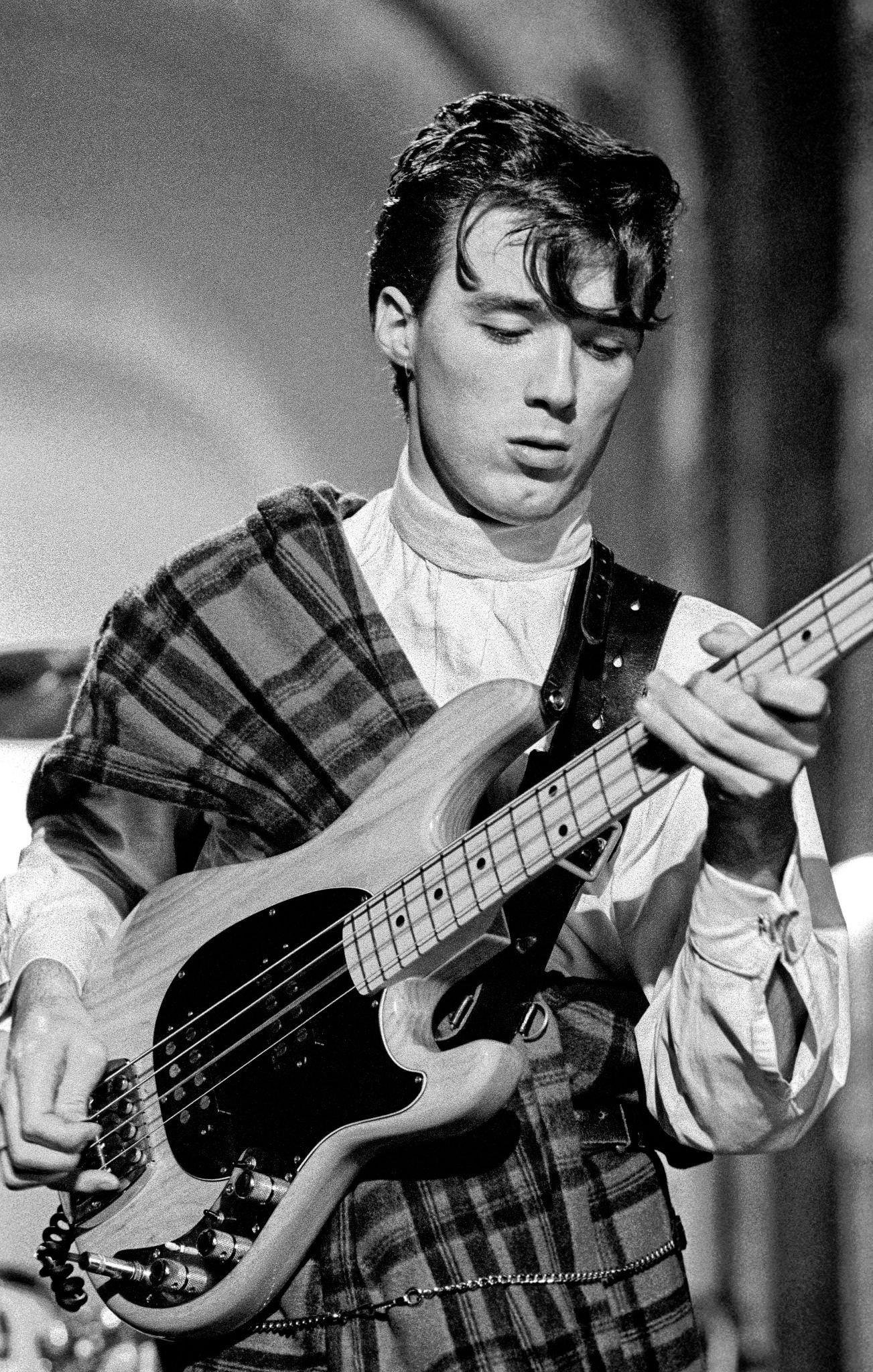 Martin Kemp Of Spandau Ballet Performing At The London Dungeon For Their First Single &Amp;Quot;To Cut A Long Story Short&Amp;Quot;, 1980.