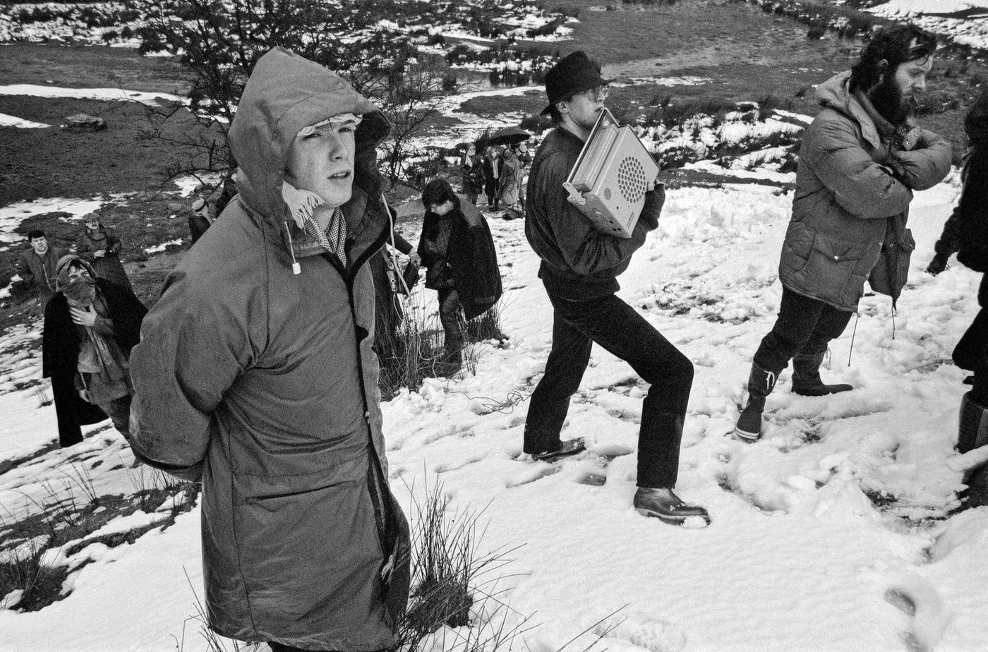 Gary Kemp Of Spandau Ballet On Location In The Lake District During The Shooting Of A Promotional Film For Their Third Single &Amp;Quot;Musclebound&Amp;Quot;, 1981.