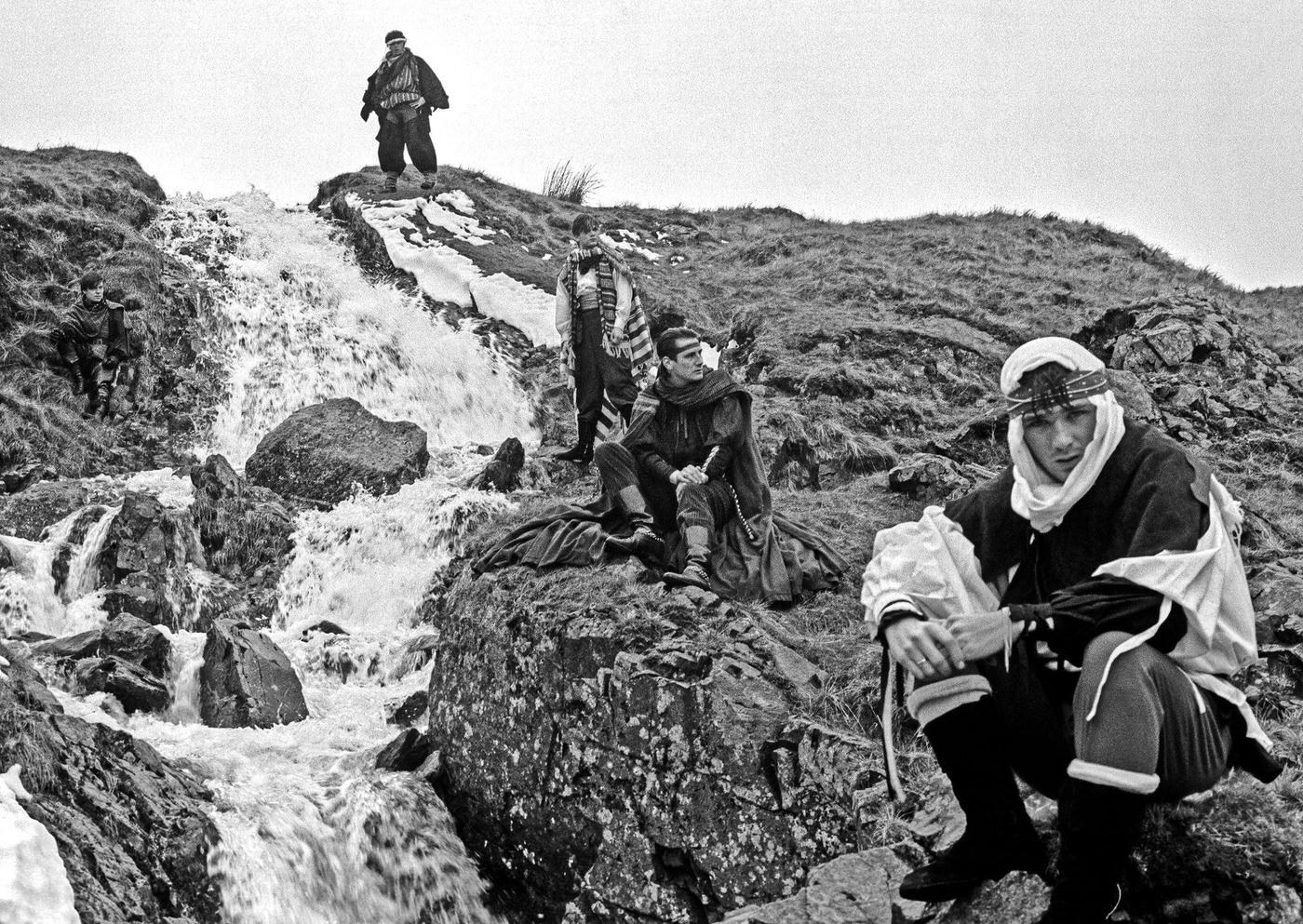 Members Of Spandau Ballet On Location In The Lake District During The Shooting Of A Promotional Film For Their Third Single &Amp;Quot;Musclebound&Amp;Quot;, 1981.