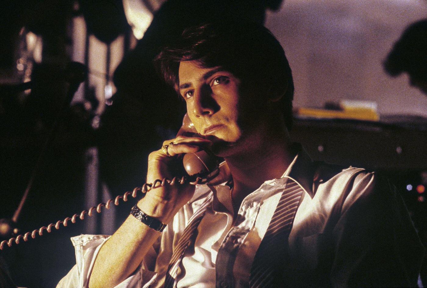 Tony Hadley Of Spandau Ballet During The Making Of A Promotional Film For Their Single 'Communication', 1983.