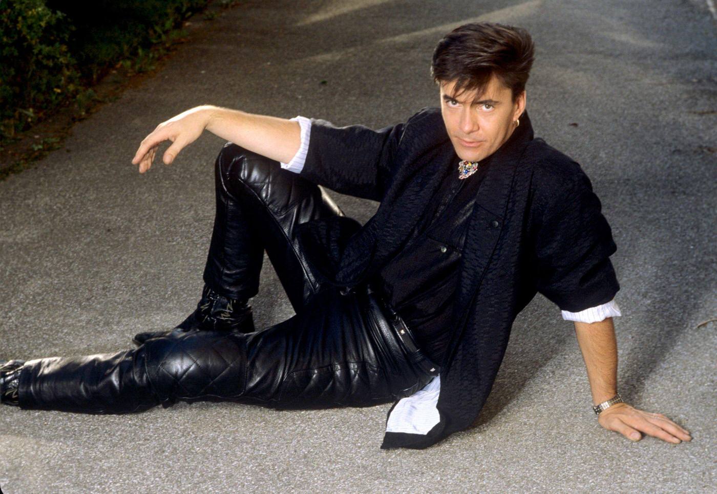 John Keeble Of Spandau Ballet, 1986.