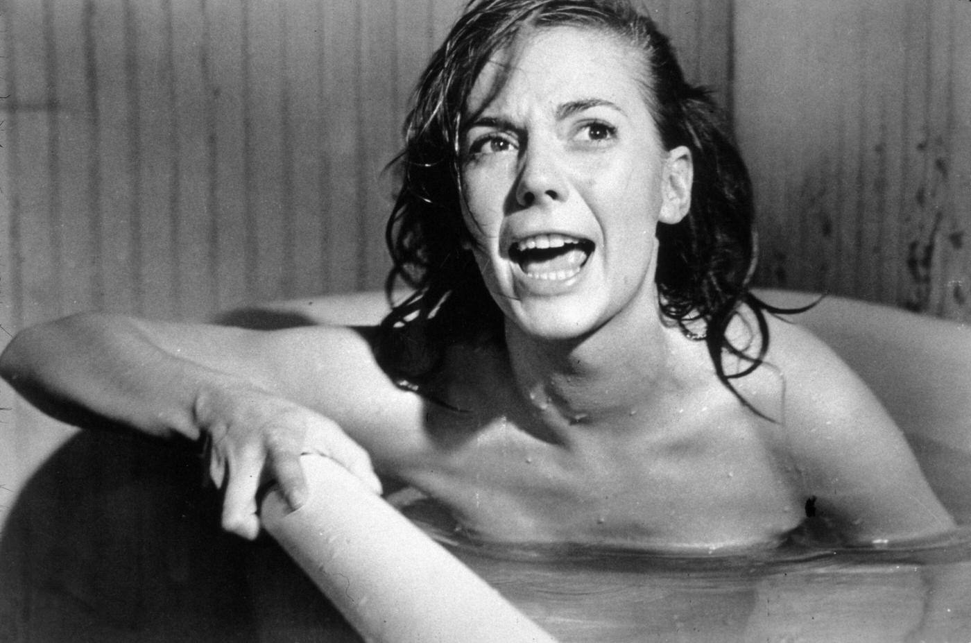 Natalie Wood Screams In A Bathtub In A Still From &Amp;Quot;Splendor In The Grass&Amp;Quot;, 1961.