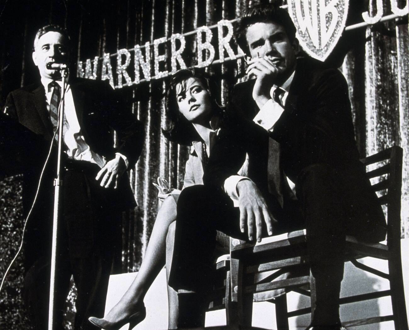 Press Screening With Warren Beatty And Elia Kazan For &Amp;Quot;Splendor In The Grass,&Amp;Quot; 1961