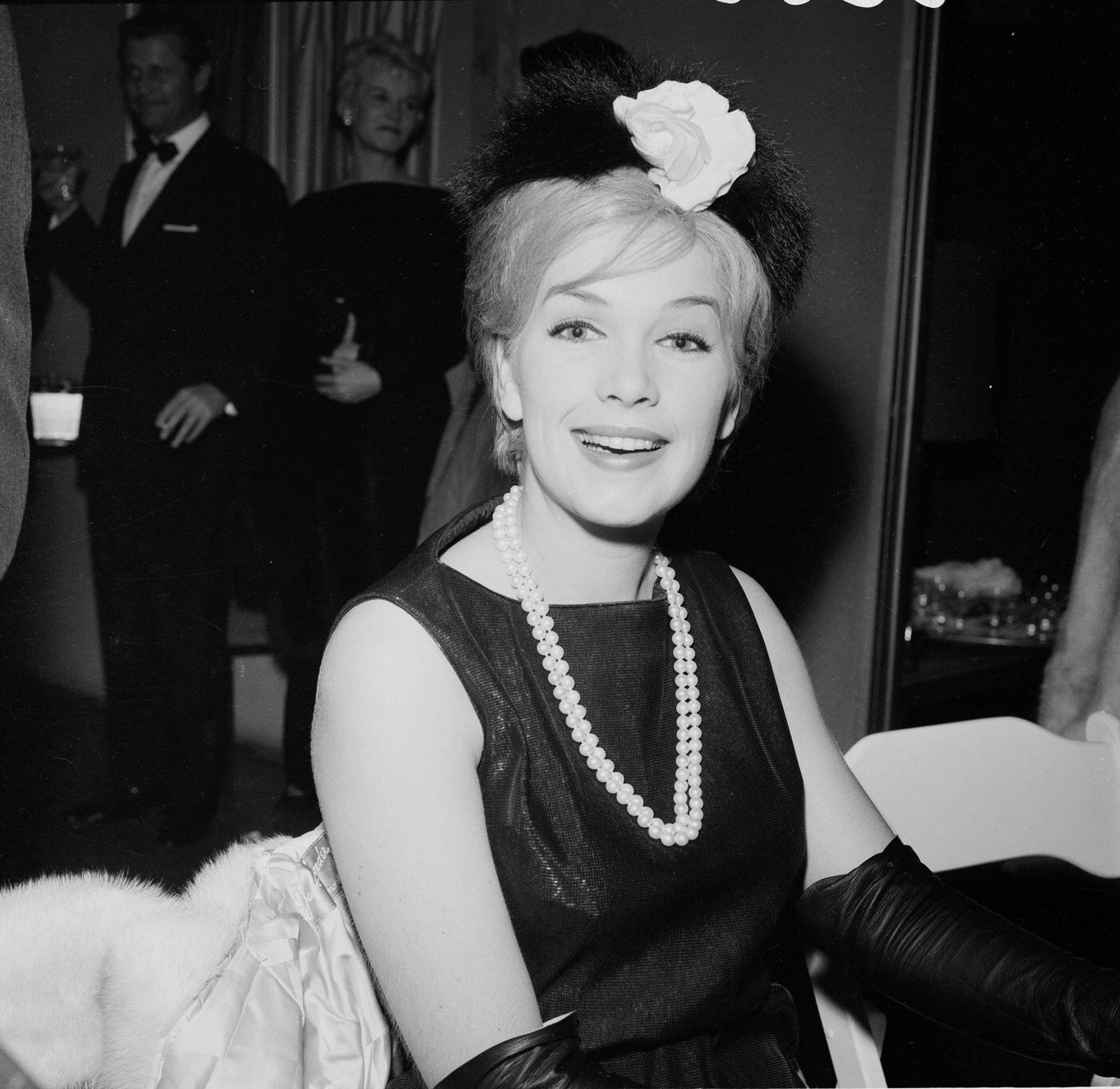 Stella Stevens Attends An Event In Los Angeles, Ca, 1961.