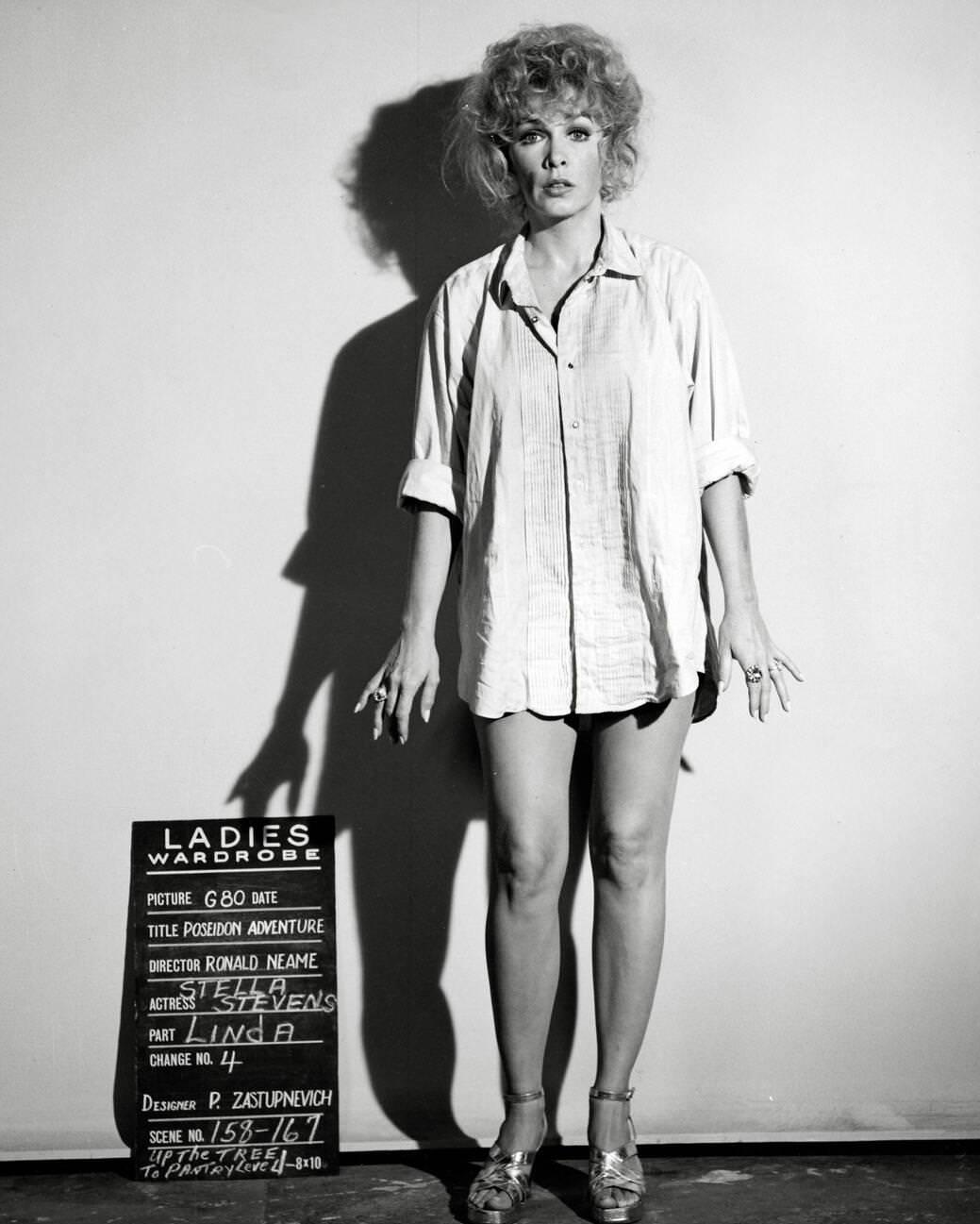 Stella Stevens In 'The Poseidon Adventure', 1972.