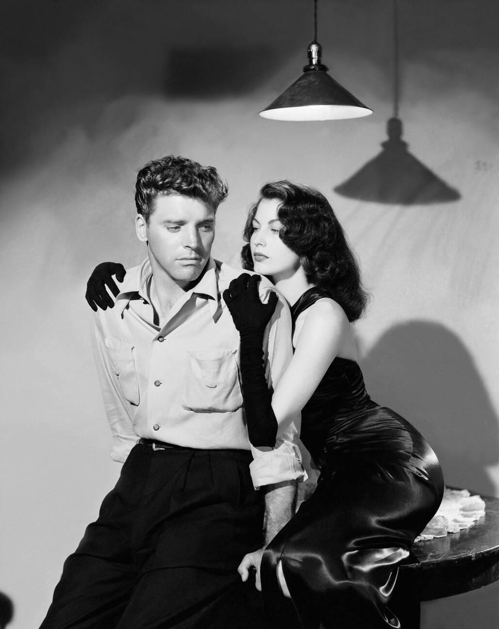 Burt Lancaster, Ava Gardner In &Amp;Quot;The Killers,&Amp;Quot; 1946